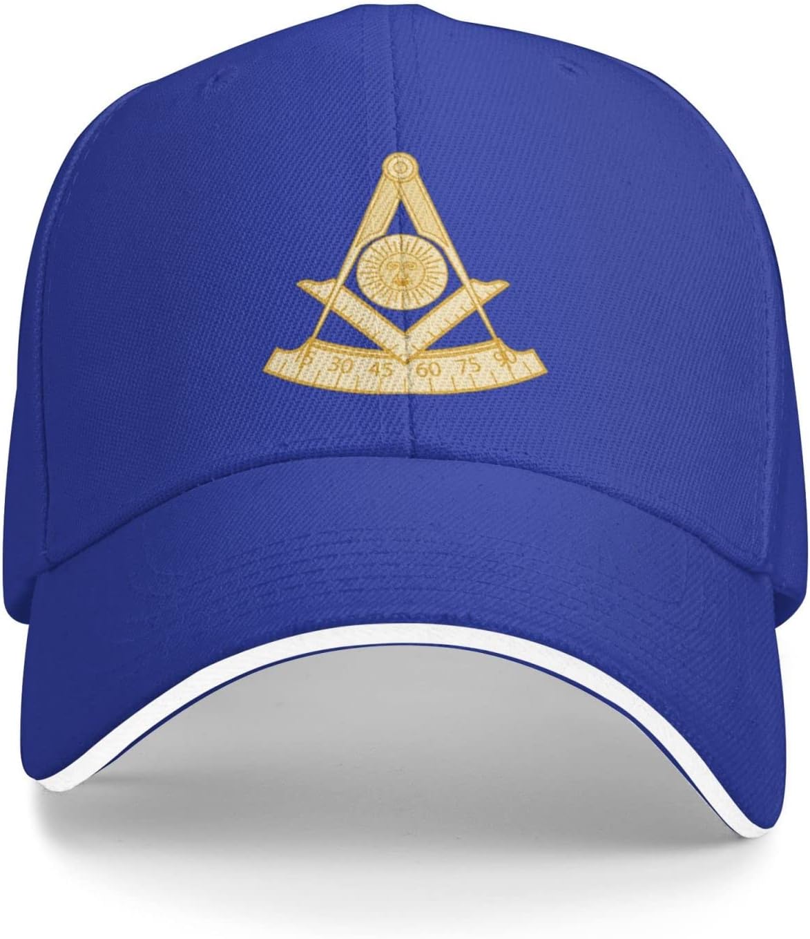 Golf Cap Dad - Masonluk Geçmiş Ustası Mücevheri Masonik Kare