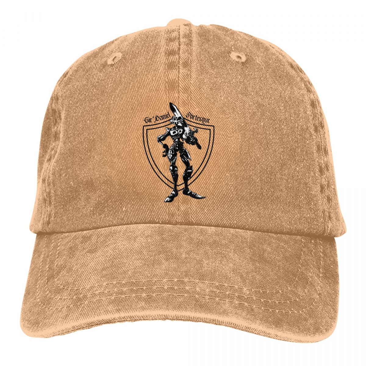 Golf Cap Dad - Yıkanmış erkek beyzbol şapkası Sir Daniel