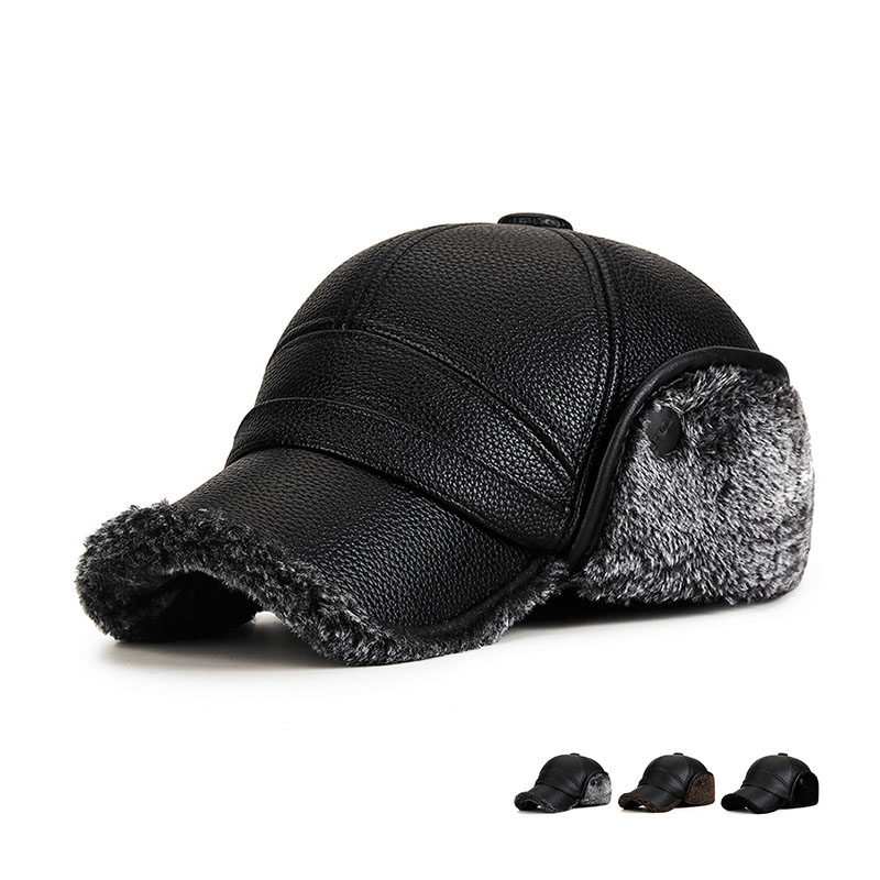 Baseball Cap Structured - Orta yaşlı ve yaşlı kürk şapkalar,