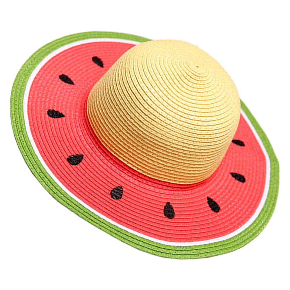 Kız Çocukları İçin Karpuz Dese - Sun Hat Wide Brim incelemesi ve fiyatı