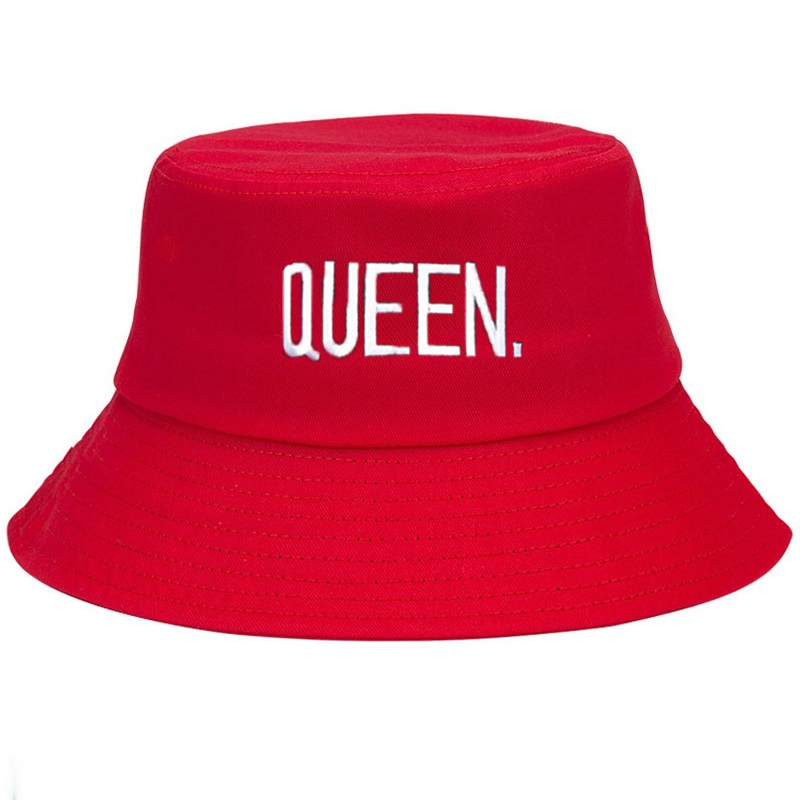 Kraliçe İşlemeli Kova Şapka Öz - Bucket Hat Cotton incelemesi ve fiyatı