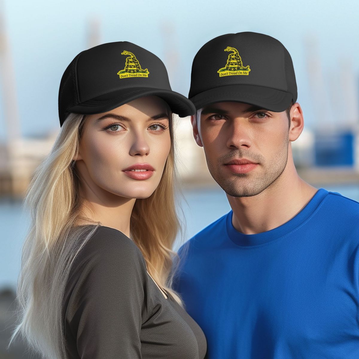 Bana ayak basma Gadsden kamyon - Trucker Cap Mesh incelemesi ve fiyatı